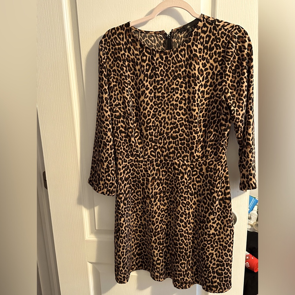 Leopard Print Dress